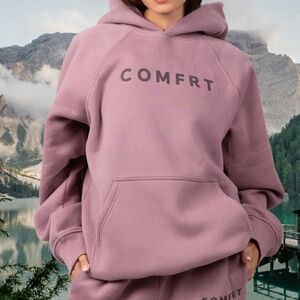 Comfrt Tranquil Hoodie In ORCHID. Women. Men. Unisex XS. Sold Out Color